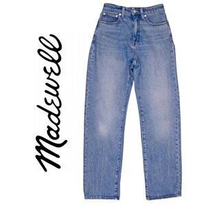 Madewell Curvy ’90s Straight Medium Wash – Size 25